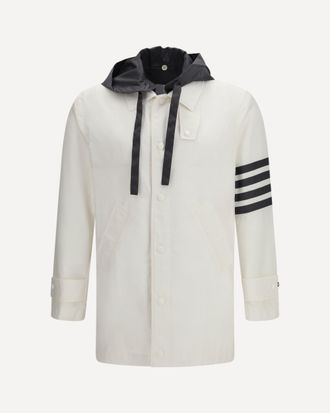 Thom Browne Unconstructed hooded Bal Collar Male 4
