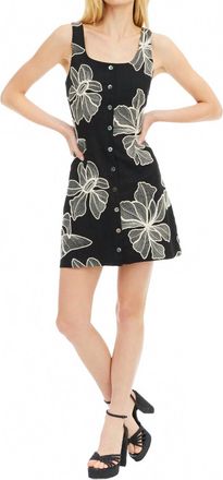 Allison New York Renee Mini Dress In Black