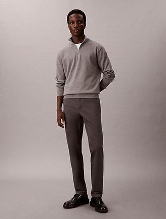 Calvin Klein Chinos Slim De Sat&eacute;n