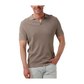 Drykorn Braian Polo - Heren - Tops - Bruin - Maat: L