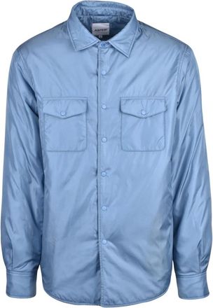 Aspesi Hombre, Camisas, Azul, Talla: M