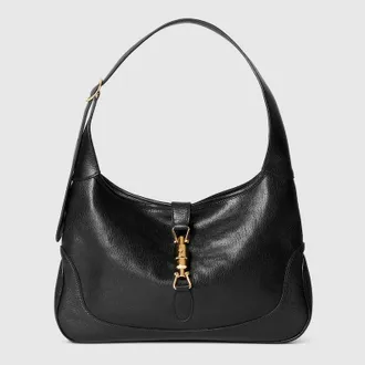 Gucci Jackie 1961 Medium Shoulder Bag, Black, Leather