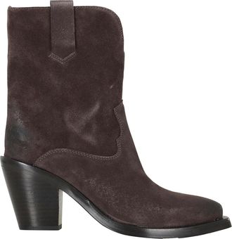 Ash Jester Modern Cowboy Boot - Dames - Cowboylaarzen - Bruin - 37 EU - Leer - Schoenen