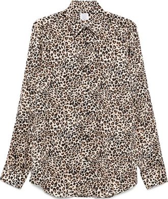 Mazzarelli Leopard-print Shirt