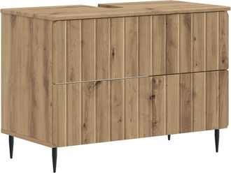 vidaXL Mueble De Lavabo Para Ba&ntilde;o Zwolle Roble Artisan Vidaxl