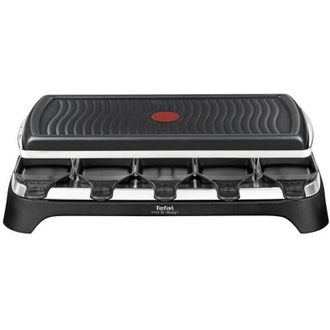 T-fal Re4588 Parrilla De Interior 10 Personas(s) 1350 W Negro, Acero Inoxidable