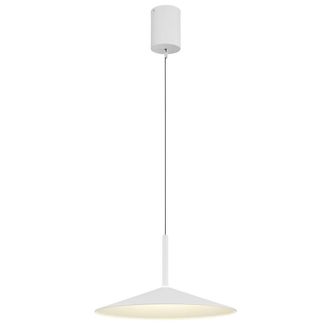 Netlighting Lampone Dome Pendant Ceiling Light White Matt LED 4000K