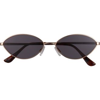 BP. Metal Oval Sunglasses in Gold at Nordstrom