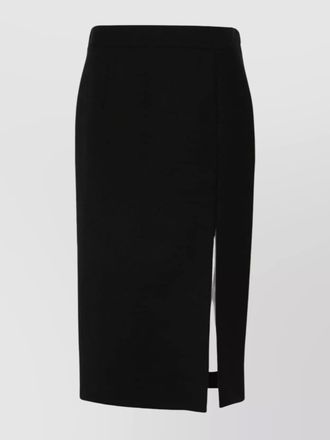 Moschino virgin wool knee length pencil skirt