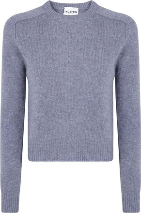 Kujten Cashmere Truien - Dames - Cashmere truien - Blauw - S - Truien & Vesten