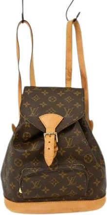 Louis Vuitton Pre-owned Backpacks, female, Brown, Size: ONE SIZE Pre-owned Backpack