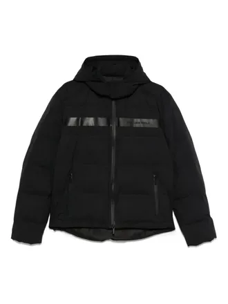 Karl Lagerfeld hooded padded jacket - Black
