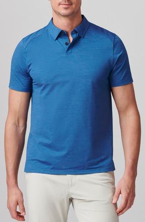 Rhone Commuter Polo in Medium Blue Oxford at Nordstrom, Size Large