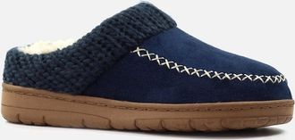 Lunar Womens Albany Womens Boxed Slippers - Navy - Size: 3/2.5/3.5/2