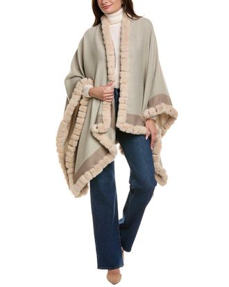 La Fiorentina Colorblocked Ruana