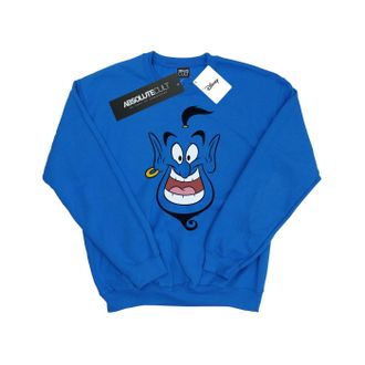 Disney Heren Aladdin Genie Gezicht Sweatshirt (Koningsblauw)