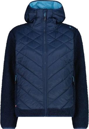 F.lli Campagnolo Jacket Hybrid Fix Hood Fleecejacke f&uuml;r Damen | blau