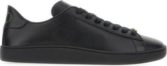 Valentino Garavani Black Leather Sneakers
