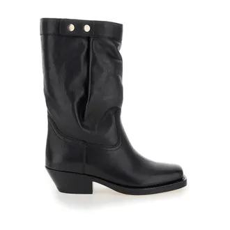 Isabel Marant Schoenen, Dames, Zwart, 38 EU, Leer, Ademe Laarzen