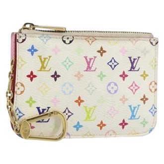 Louis Vuitton Pre-owned Wallets, female, White, Size: ONE SIZE Pre-owned Vintage Canvas Wallet