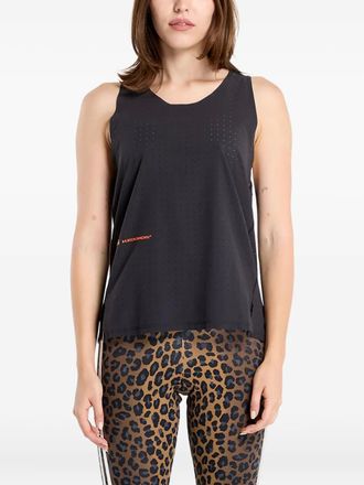 adidas x H.Koumori perforated running top - women - Recycled Polyester/Spandex/Elastane - S - Black