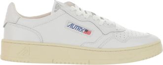 Autry Medalist Lage Sneakers - Heren - Sneakers - Wit - 41 EU - Katoen - Schoenen