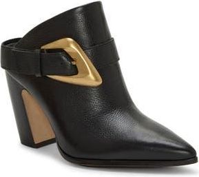 Vince Camuto Bailey Pointed Toe Mule in Black Black at Nordstrom Rack, Size 6.5