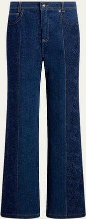 Cinq &agrave; Sept Francine Lace Jeans