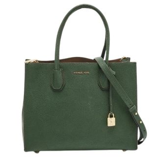 Michael Kors Pre-owned Tote Bags, female, Green, Size: ONE SIZE Pre-owned Mercer Tote