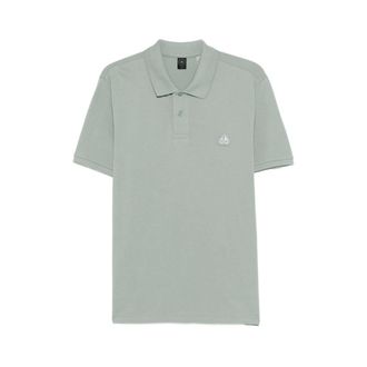 Moose Knuckles Polo Shirts, male, Green, Size: XL Sweater