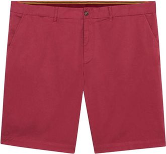 Brooks Brothers Rode Katoenen Chino Shorts - Heren - Korte Broeken - Rood - W36 - Katoen - Korte Broeken