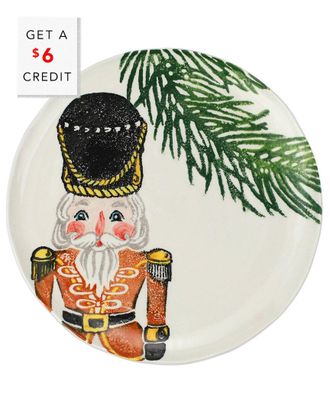 Vietri Vietri Nutcrackers Salad Plate With $7 Credit