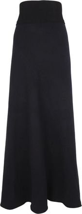 Cortana Rokken, Dames, Blauw, XS, Kasjmier, Avalon, donkerblauwe lange rok