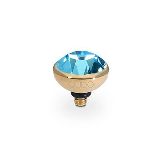 Qudo Bottone Top 0.4 - Gold in Aquamarine at Nordstrom