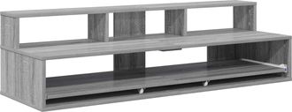 vidaXL Escritorio De Estudio Sonoma Gris 110 X 42,5 X 36 Cm Vidaxl