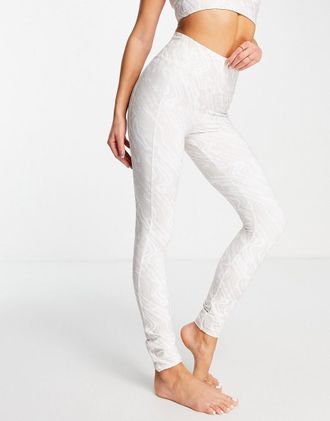 & Other Stories co-ord polyamide leggings in off white - WHITE