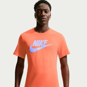 Nike Mens Nike Sportswear T-Shirt in Orange | AR5004-835