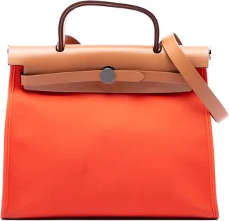 Herm&egrave;s Pre-owned Hermes Toile Herbag Zip 31 Ladies PZQFLI4WJF7ZTIE0