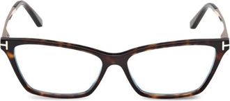 Tom Ford Optical Frame - Dames - Brillen - Bruin - 56 MM - Accessoires