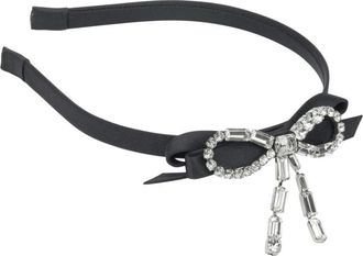 Jimmy Choo London Crystal Bow Headband