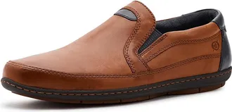 Born Wilkins Mens Shoes Brown/Milk Chocolate/Peacoat : 10.5 M (D), Leather