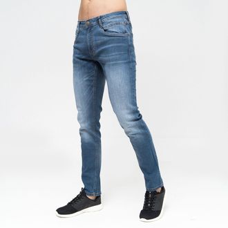 Duck and Cover Heren Maylead Slim Jeans (Stone Wash)
