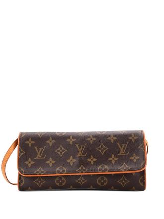Louis Vuitton Twin Handbag Monogram Canvas GM crossbody bag - women - Fabric - One Size - Brown