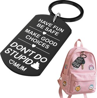 Generic MNFPSJB Teenage Boys Girls Gifts Cool Keyring Stocking Fillers Christmas Xmas Mothers Day Mum Daughter Son