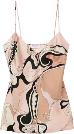 Pucci Orchidee camisole top - Neutrals