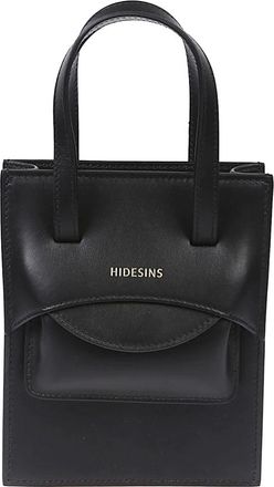 Hidesins Black Clutch Bag with Magnetic Closure