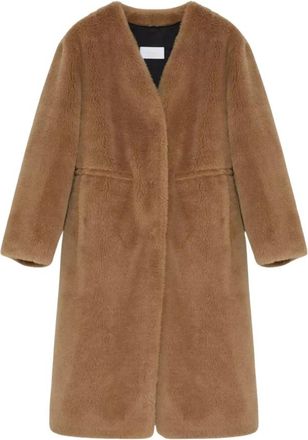Yves Salomon Army Donsjas - Dames - Mantel - Bruin - S - Jassen