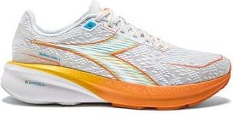 Diadora Mythos Blushield Volo 5 Sneaker in White/Nectarine/Lemon Chrome at Nordstrom Rack, Size 10.5