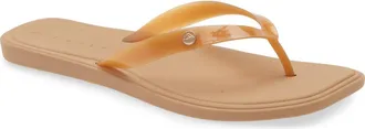 Reef Solaye Waterproof Flip Flop in Tan at Nordstrom, Size 11