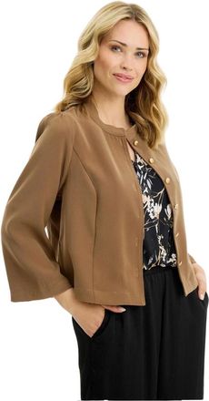 In Front IN Front, Jassen, Dames, Bruin, 2Xl, Blazers